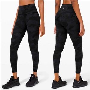 Lululemon Wunder Train High-Rise Tight Camo 2 NWT